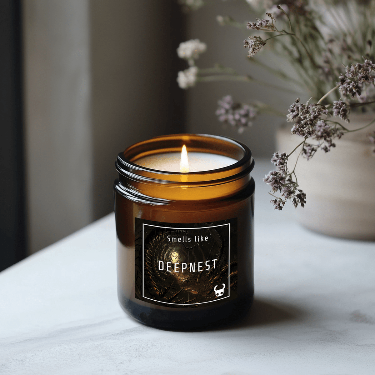 Hollow Knight Scented Candles | Scents of Hallownest Areas | Gaming Gift Idea
