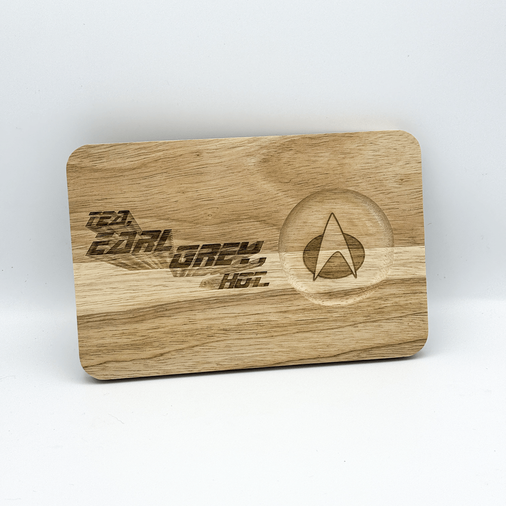 TNG "Tea, Earl Grey, Hot" Breakfast Board | Chopping Board