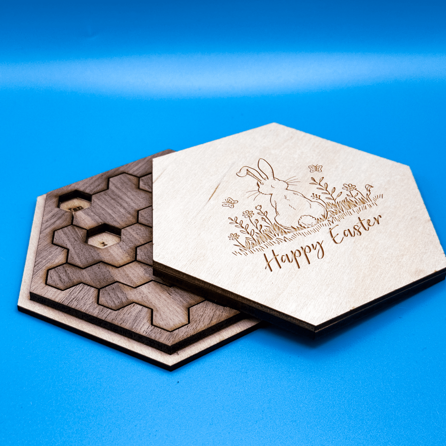 Daily Calendar Puzzle | Easter and Gift Edition | Hexagonal Perpetual Calendar | Hexominoes Puzzle