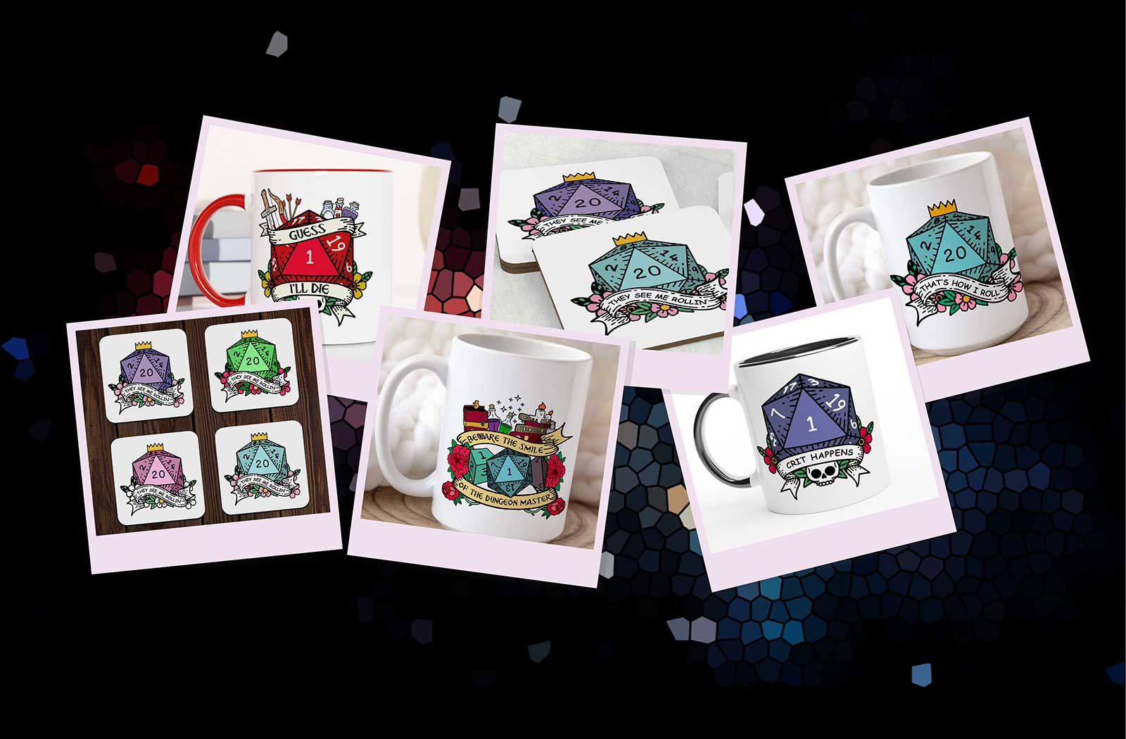 The place to shop for geeky tabletop gamer gifts, retro t-shirts, gaming mugs, desk and console accessories and everything else. Free UK delivery.