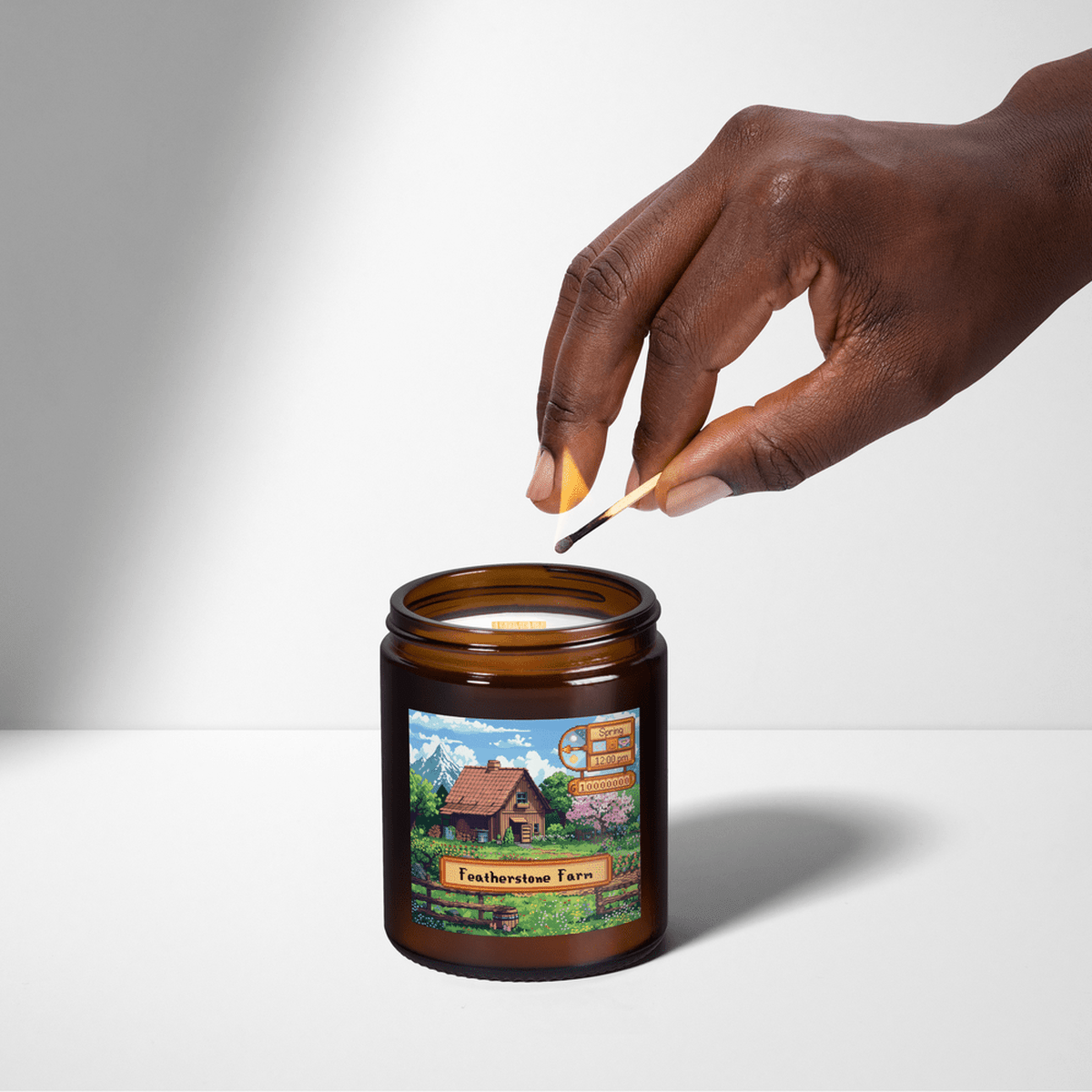 Stardew Valley Seasonal Scented Candle | Spring - Summer - Autumn - Winter | Personalised SDV Gift