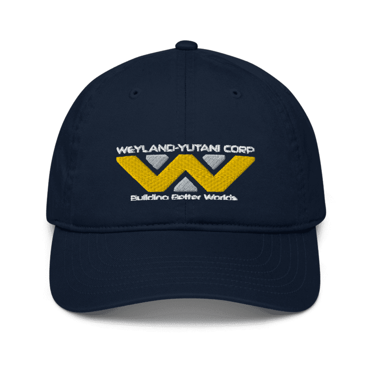 Alien Movie Trilogy Embroidered Hat | Weyland-Yutani Corp Logo | Baseball Cap