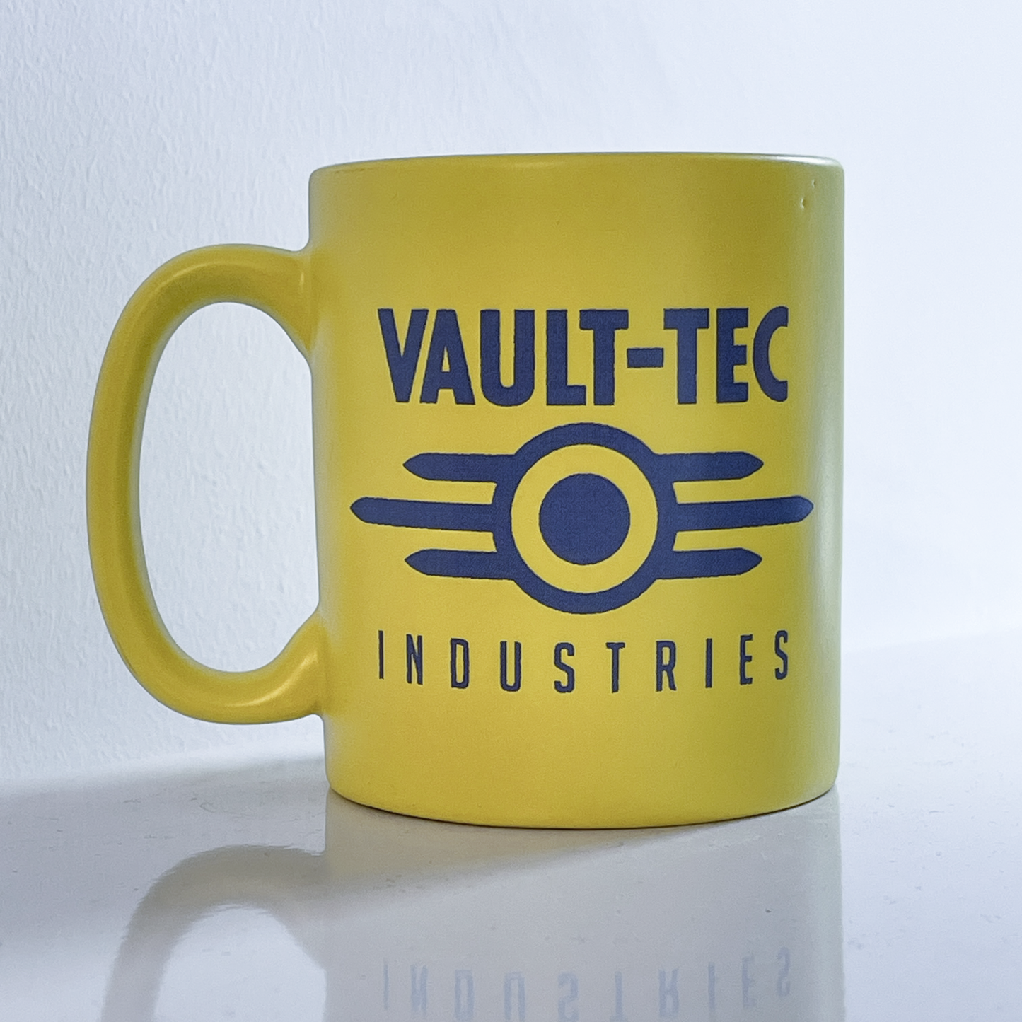 Fallout Mug | Vault-Tec Industries Logo | Yellow or Blue Matte