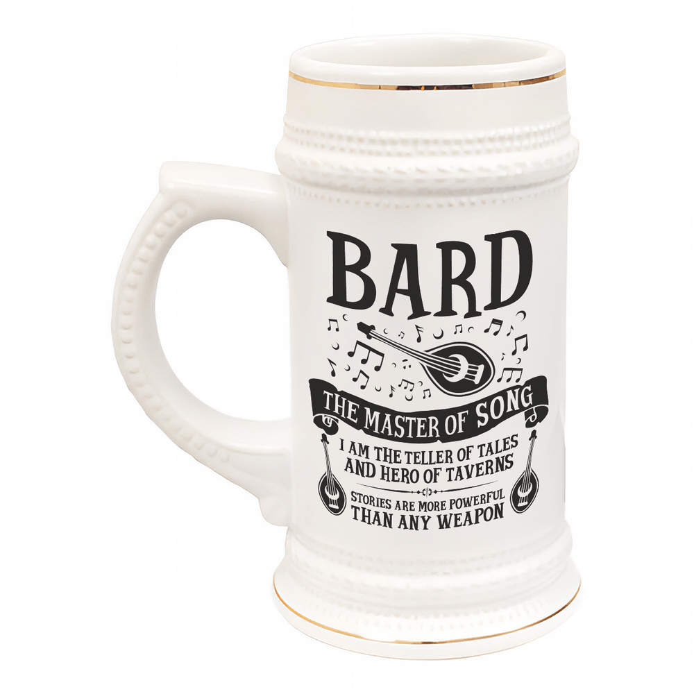 D&D Character Class Tankard | DnD Beer Stein | Enormous Mug | 22oz Ceramic | TTRPG Gift Idea