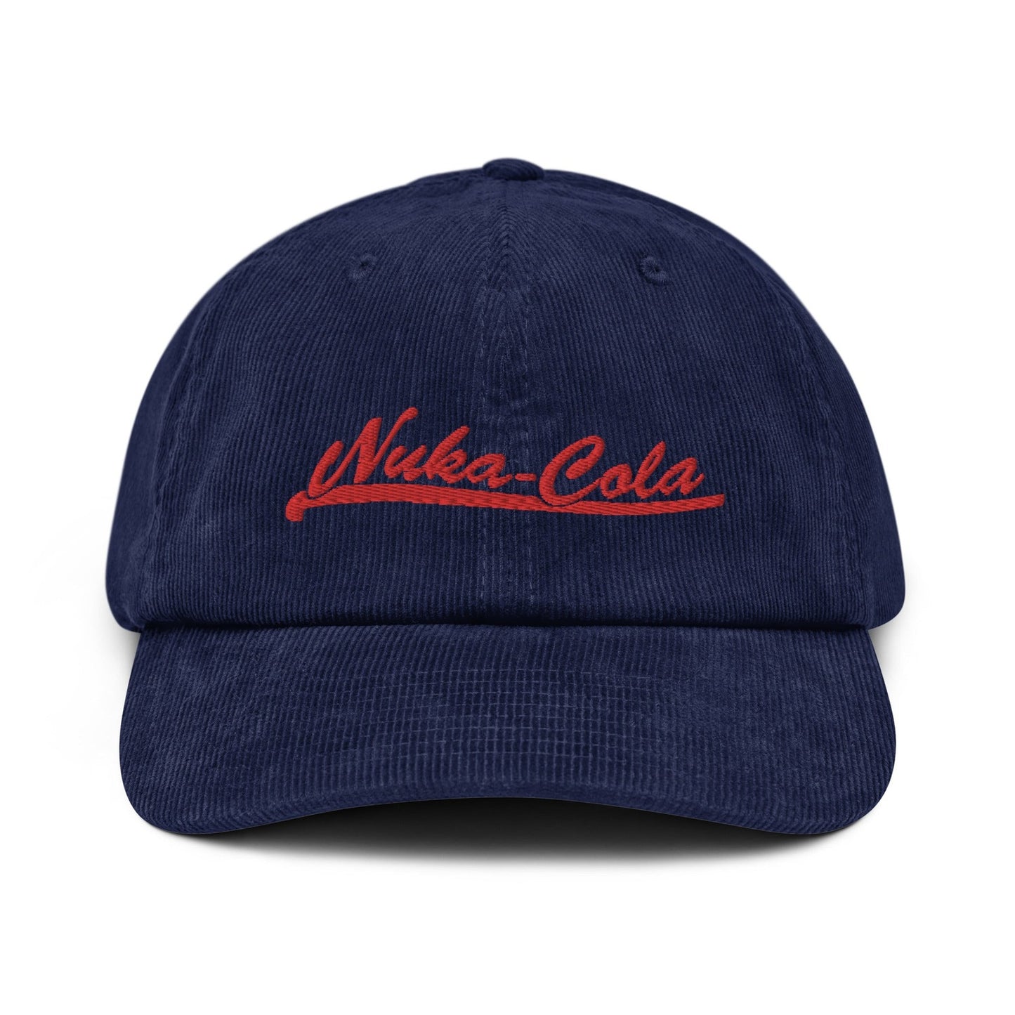 Nuka Cola Red Embroidered Dad Hat | Nuclear Fallout Protection Cap