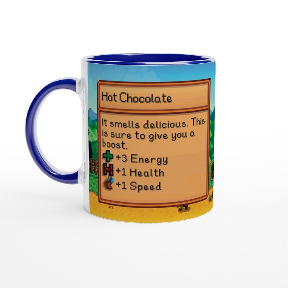 Stardew Valley Mug | Item Card | Farm Scene | Video Gaming Gift | 11oz Ceramic