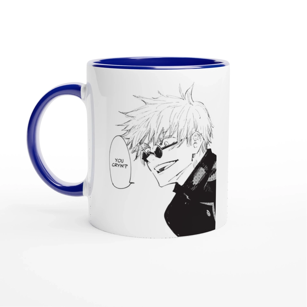 Jujutsu Kaisen Mug - You Cryin'? Manga Panel