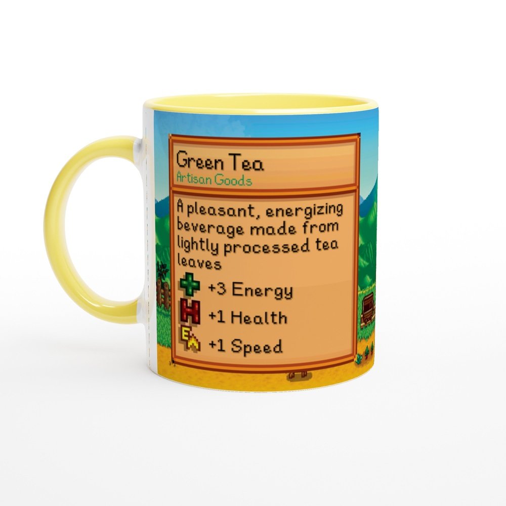 Stardew Valley Mug | Item Card | Farm Scene | Video Gaming Gift | 11oz Ceramic