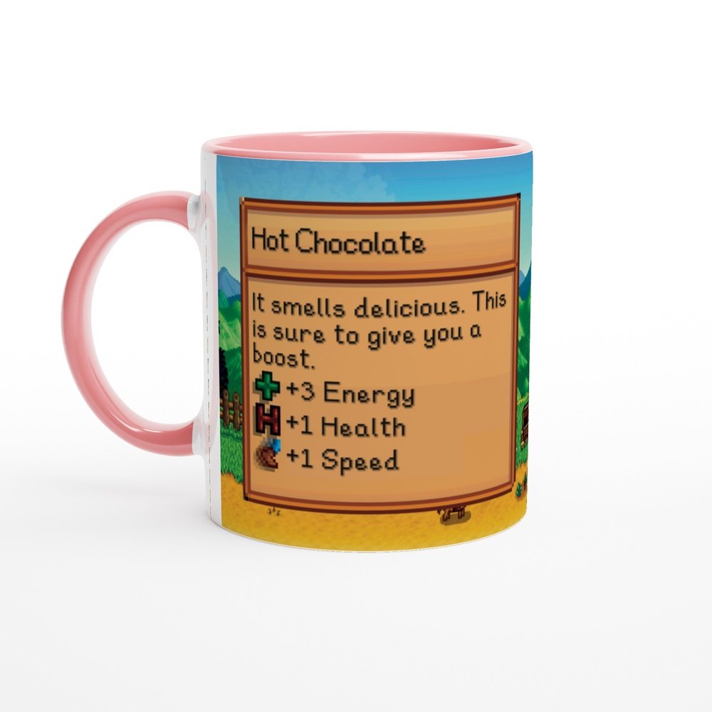 Stardew Valley Mug | Item Card | Farm Scene | Video Gaming Gift | 11oz Ceramic