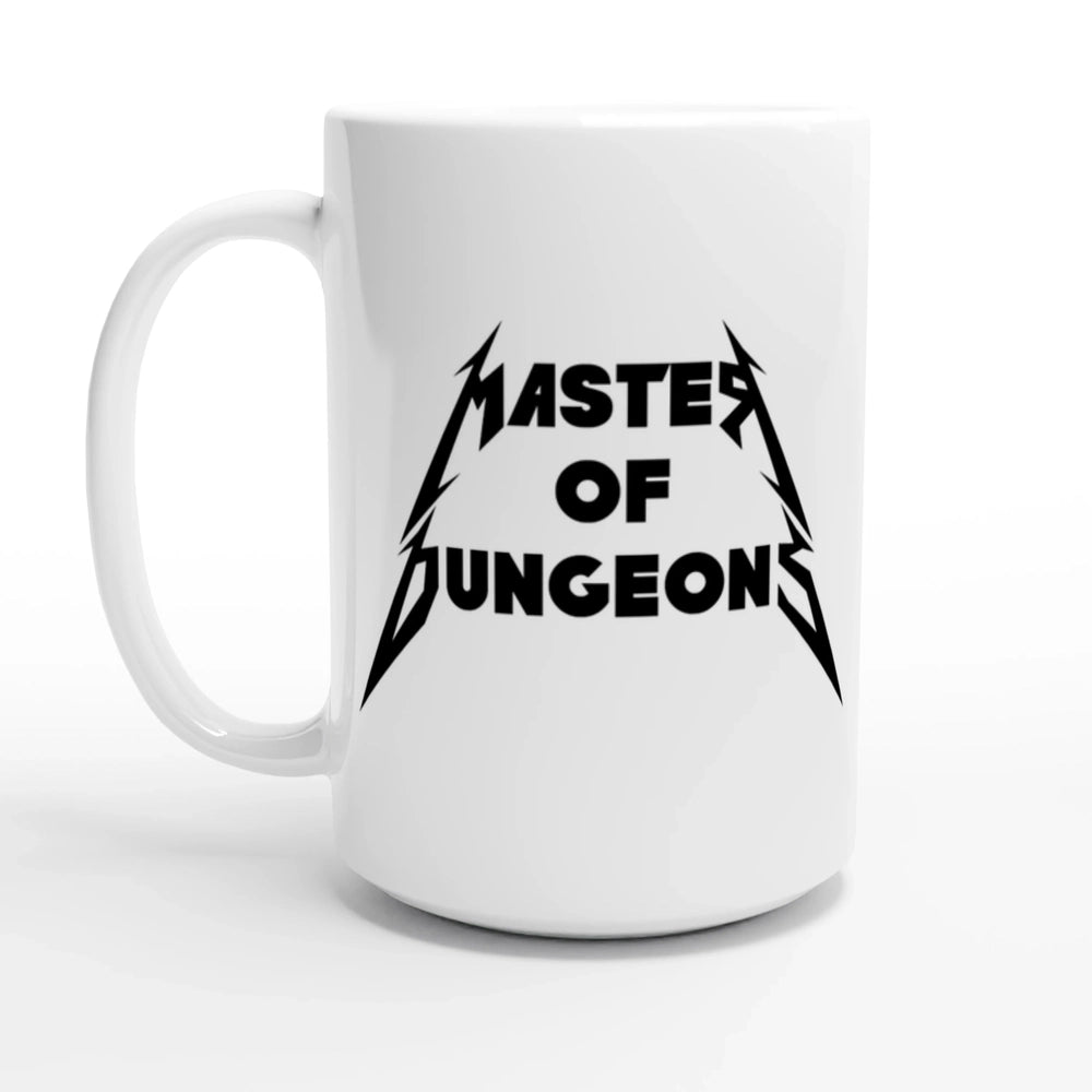 Master of Dungeons Mug, Heavy Metal D&D Stranger Coffee Things Gift