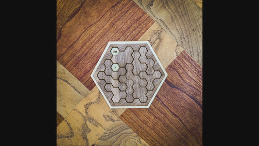 Daily Calendar Puzzle | Plain Edition | Hexagonal Perpetual Calendar | Hexominoes Puzzle