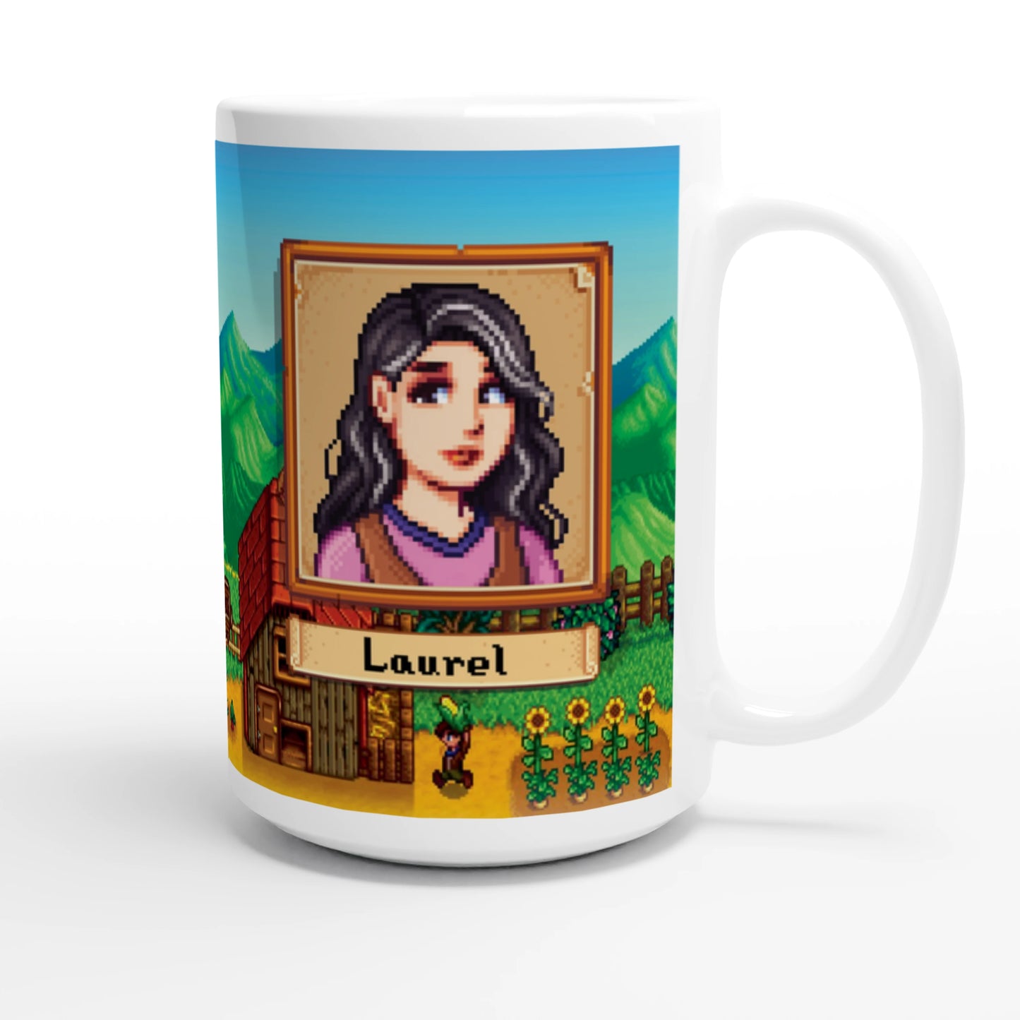 Stardew Valley Custom Character Mug, Personalised Avatar Mug - Gamer Gift