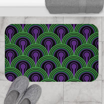 Overlook Room 237 Wallpaper Bath Mat - The Shining Pattern Gift