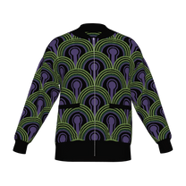 Room 237 Wallpaper Knitted Bomber Jacket - The Shining Inspired Knitwear