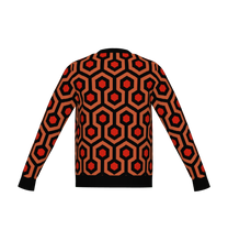 Overlook Hotel Carpet Pattern Sweater, The Shining Pullover, Retro Horror Knitwear