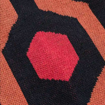 Overlook Hotel Carpet Pattern Beanie - The Shining Inspired Knitted Winter Hat