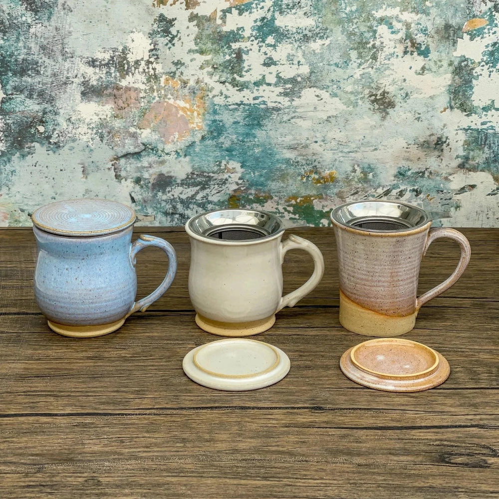 Tea Infuser Mug with Lid - In Stock Variants