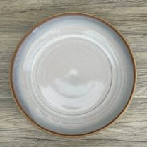 Handmade Stoneware Spoon Rest or Trinket Dish, Rustic Style with Lip