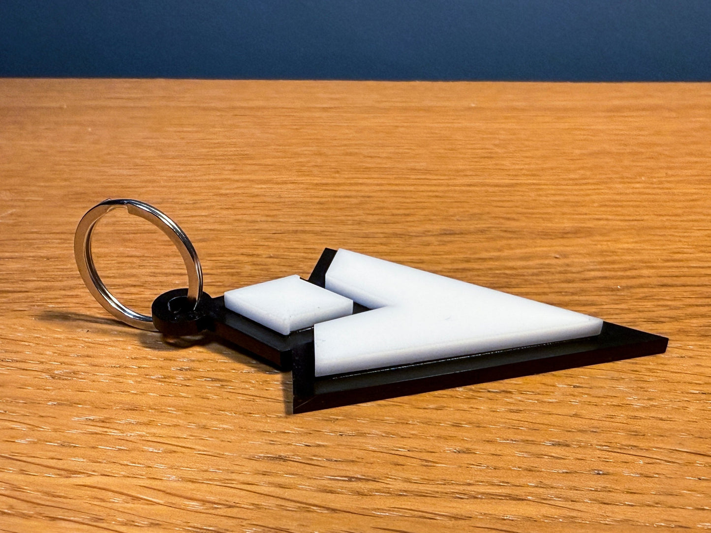 Quest Marker 3D Acrylic Keyring, Skyrim Inspired Icon - Gamer Gift