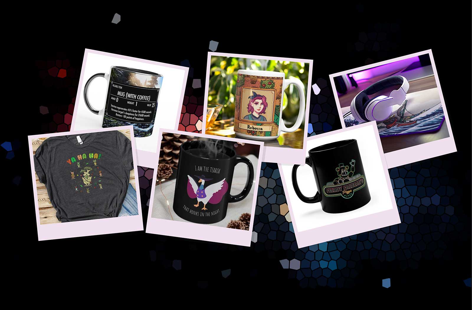 Be the top scoring gift-giver with our unofficial and unique gaming gifts, clothing, mugs and accessories with free UK Delivery & Same Day Dispatch (conditions apply)
