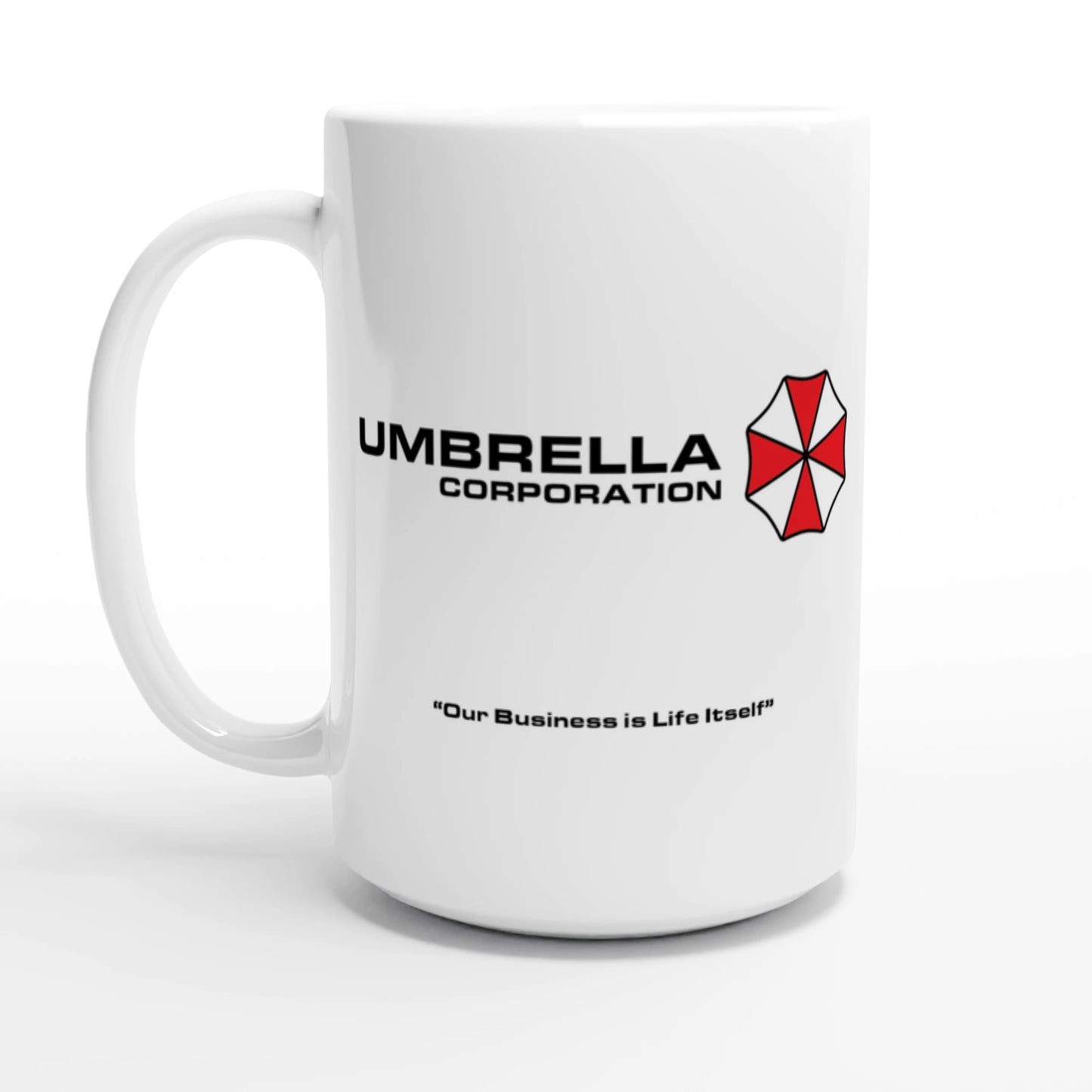 Resident Evil Mug, Umbrella Corporation 'Our Business is Life Itself' Gaming Gift