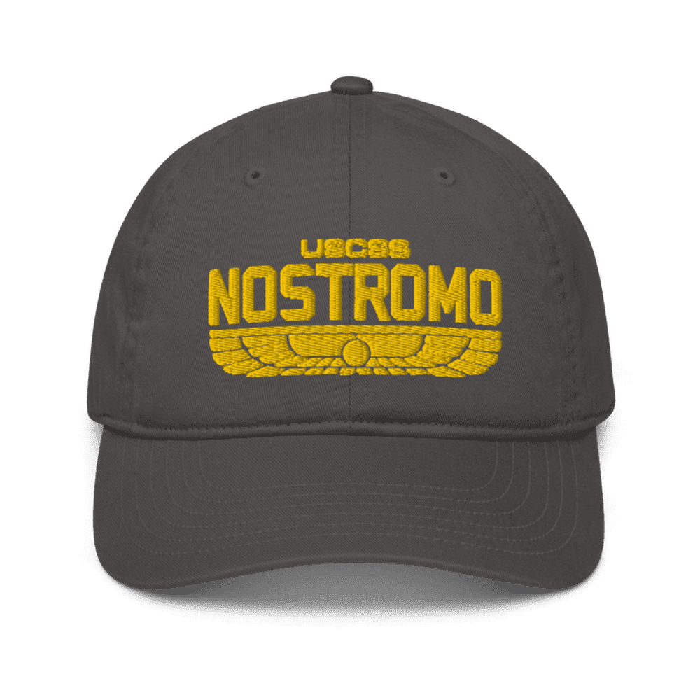Alien Movie Trilogy Embroidered Hat | USCSS Nostromo Logo | Baseball Cap