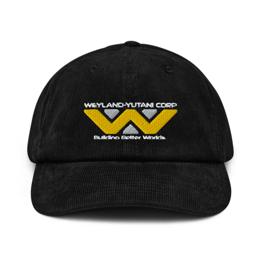 Alien Movie Trilogy Embroidered Hat | Weyland-Yutani Corp Logo | Baseball Cap