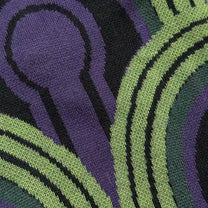 Room 237 Wallpaper Pattern Knitted Sweater Vest - Horror Film Inspired V-Neck Knit