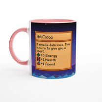 Mug Stardew Valley avec arrière-plans personnalisés - Thé, Café, Chocolat chaud, Thé vert, Chaï Latte, Triple Espresso, Cadeau pour Gamer en Pixel Art