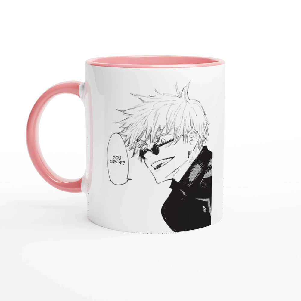 Jujutsu Kaisen Mug - You Cryin'? Manga Panel