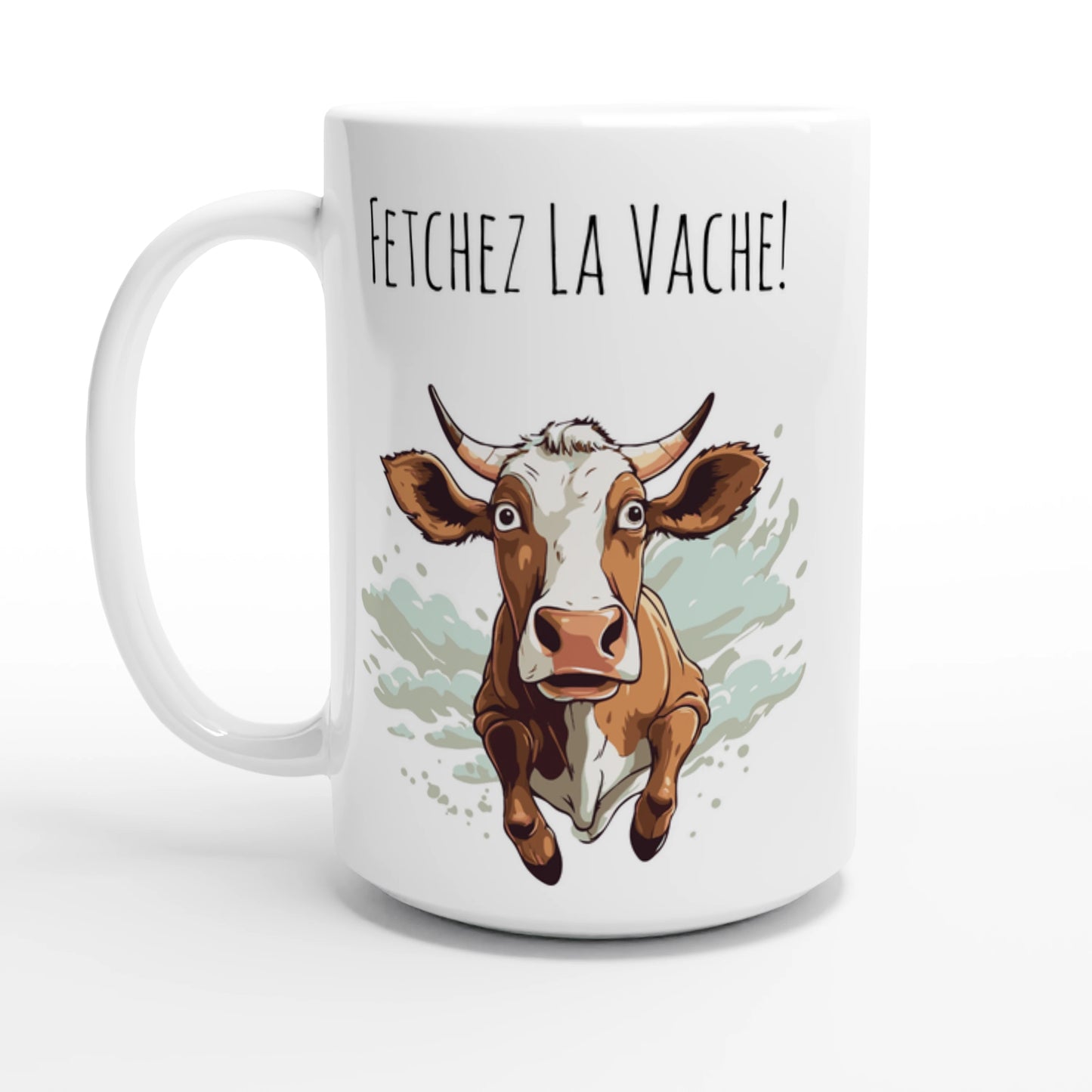 Fetchez La Vache! - Monty Python Holy Grail Mug