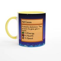 Mug Stardew Valley avec arrière-plans personnalisés - Thé, Café, Chocolat chaud, Thé vert, Chaï Latte, Triple Espresso, Cadeau pour Gamer en Pixel Art