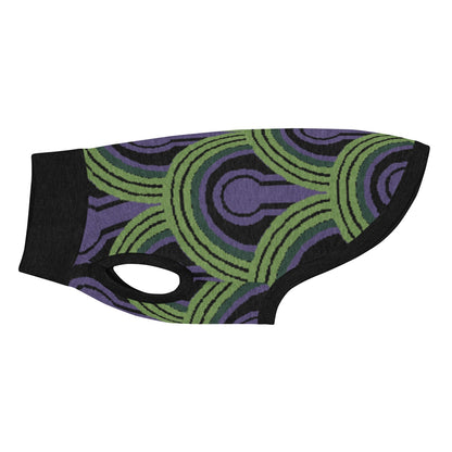 Room 237 Wallpaper Pattern Pet Sweater, Horror Film Inspired Knit, Sizes 2XS–2XL