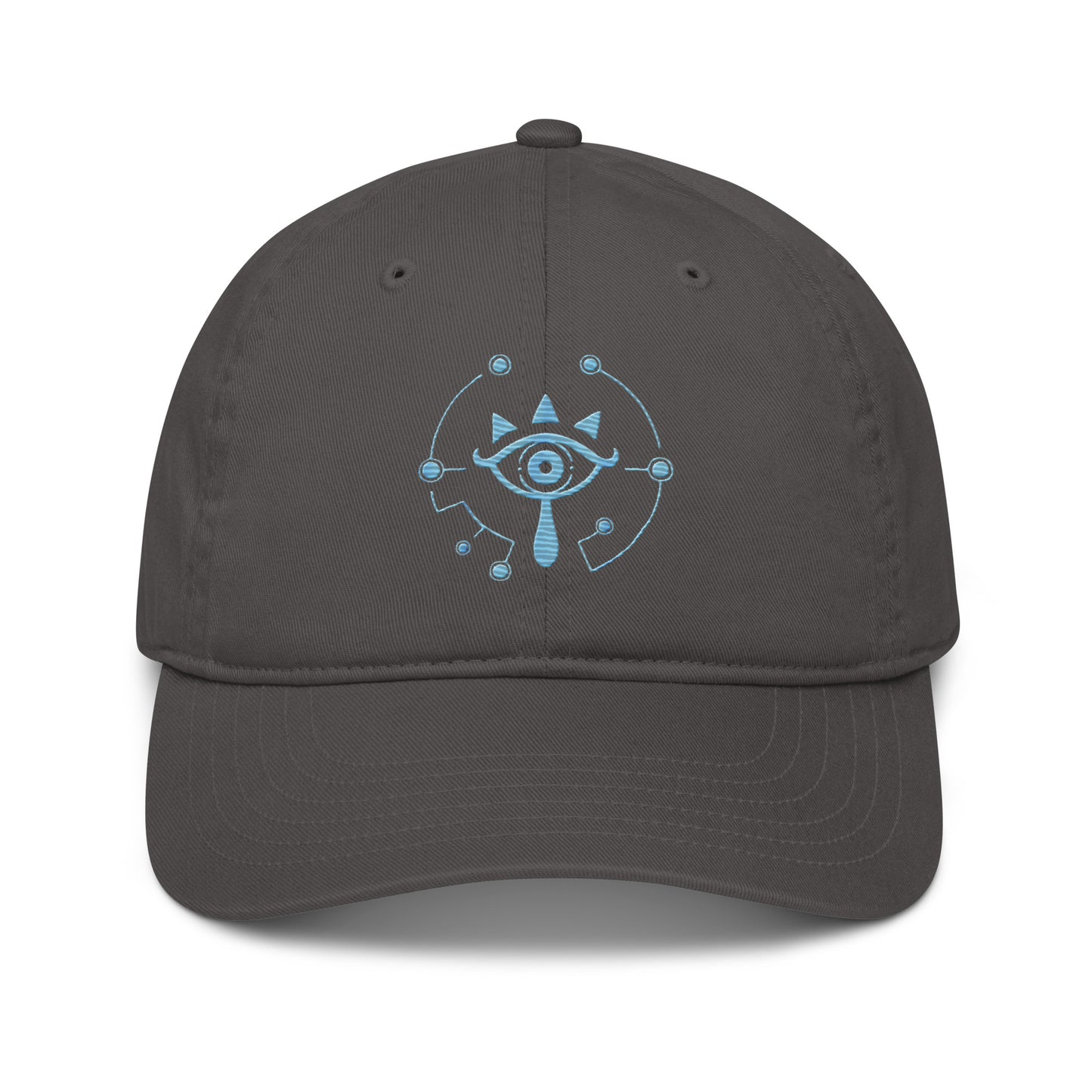 Zelda Sheikah Embroidered Cap | Glow in the Dark Dad Hat | Tears of the Kingdom Video Game Design