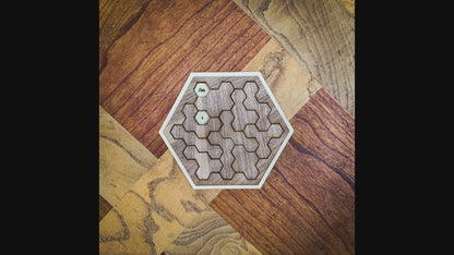 Star Trek Vulcan Logic Puzzle – Wooden Hexomino Calendar Gift