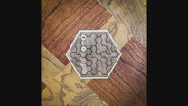 Daily Perpetual Calendar Puzzle, Plain Edition - Hexagonal Gift